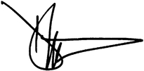 SIGNATURE